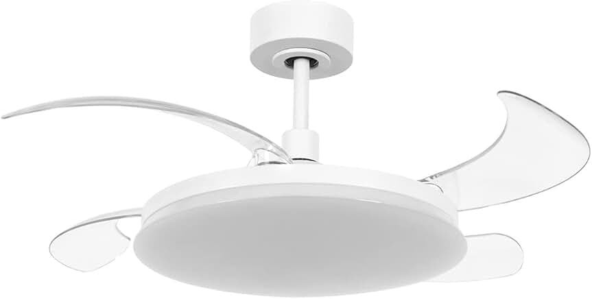 Beacon Lighting Fanaway Ceiling Fan with Retractable Design
